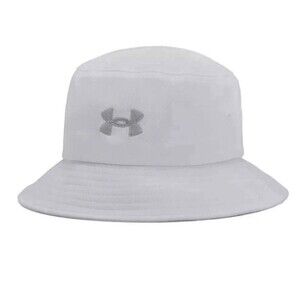 Under Armour White Bucket Hat Logo MD/LG Unisex Golf Fishing Outdoor